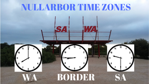Time Zones Across the Nullarbor Plain