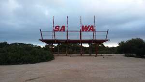 Border of South Australia and Western Australia