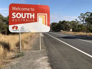 Border of Victoria and South Australia