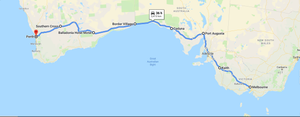 7 days drive itinerary - Melbourne to Perth