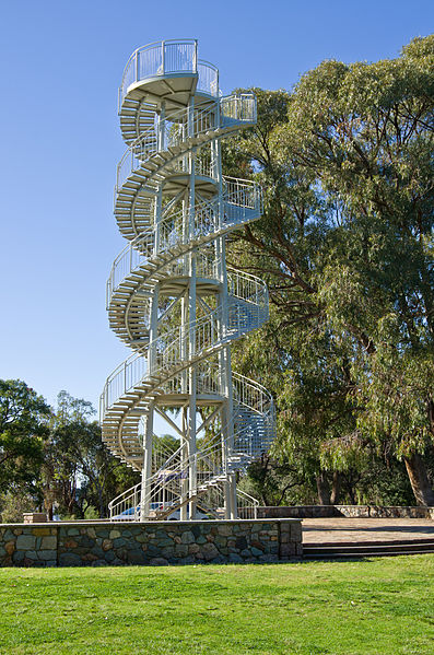 Big DNA Tower Staircase at Kings Park, Perth (WA)