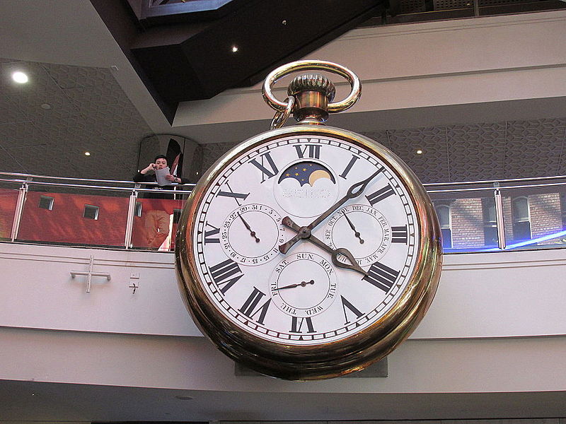 Big Clock at Melbourne Central